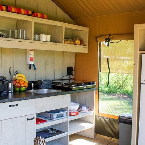 SafariZelt 5 Personen - Holz