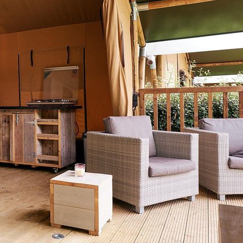 SafariZelt 4 Personen - Villatent Wood