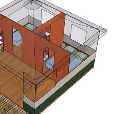 Bungalowzelt 5 Personen - Zeltbungalow KIWI - Ohne Sanitäranlagen