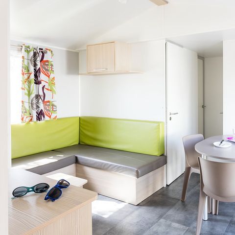 Mobilhome 6 personas - Mobil-home | Classic XL | 3 Dormitorios | 6 Pers. | Terraza elevada | Aire acondicionado | TV