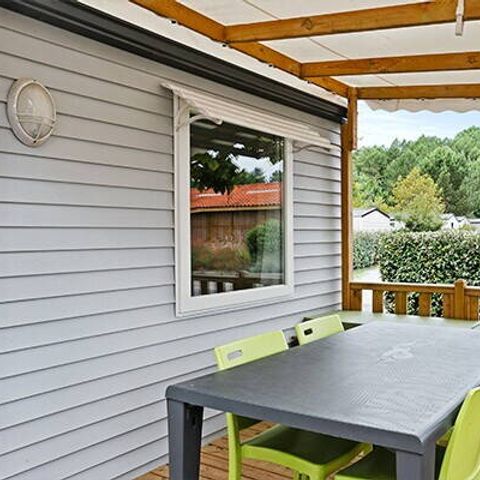 MOBILHOME 6 personas - Mobil-home | Confort | 3 Dormitorios | 6 Pers. | Terraza elevada