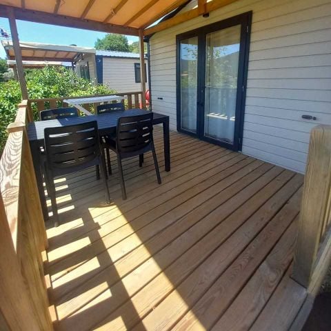 MOBILHOME 2 personnes - COTTAGE 1 CHAMBRE SPA