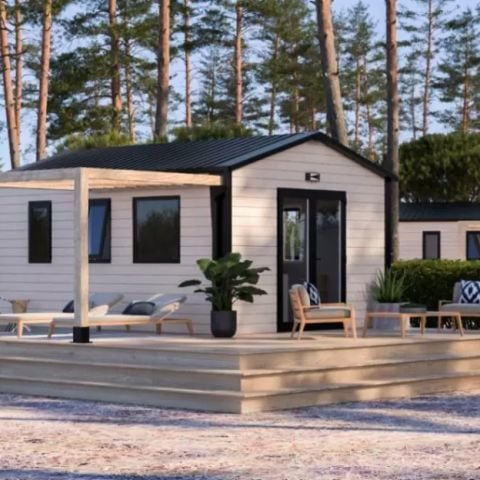 Stacaravan 2 personen - Cottage 1 slaapkamer 2 personen met airconditioning