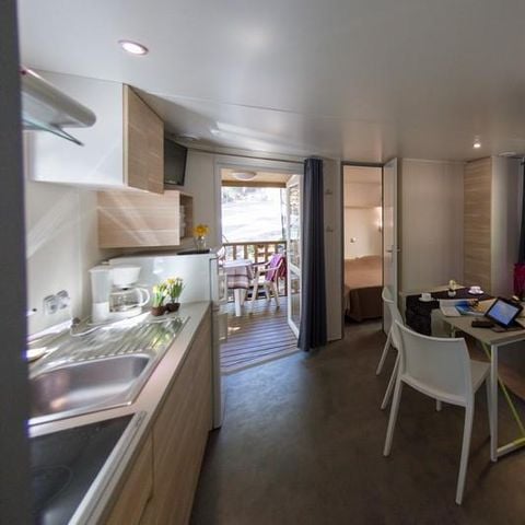 MOBILHOME 5 personas - Garrigue