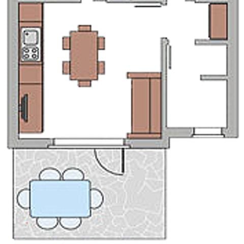 Bungalow 6 persons - TRILO COMFORT