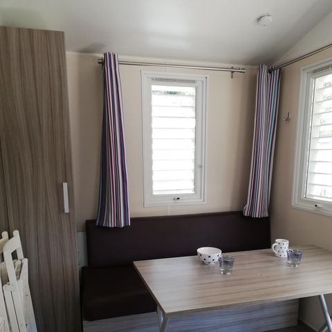 Mobilheim 4 Personen - Mobilheim Coucourelle Standard 16m² - 1 Schlafzimmer - halbüberdachte Terrasse -.