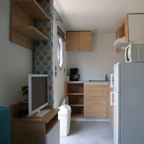 Mobilhome 4 personnes - Aglandau Confort 20m² - 1 chambre - Terrasse semi-couverte
