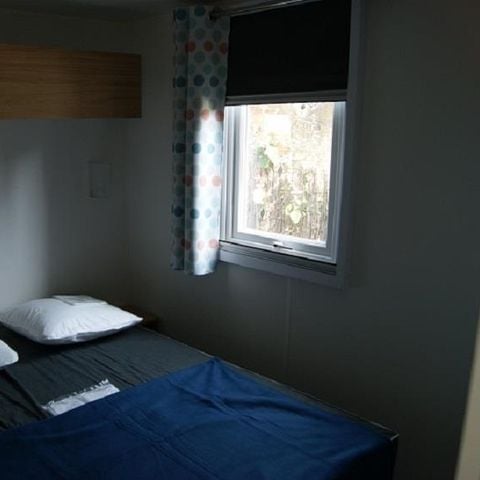 Stacaravan 4 personen - Stacaravan Aglandau Confort 20m² - 1 kamer - Halfoverdekt terras -