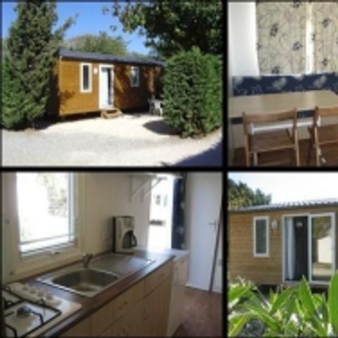 CASA MOBILE 5 persone - Cottage Picholine Standard 25m² - 2 camere da letto - terrazza semi-coperta -