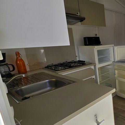 Mobile home 4 persons - Mobile-home Cipressino Confort 22m² - 2 bedrooms - semi-covered terrace - air-con