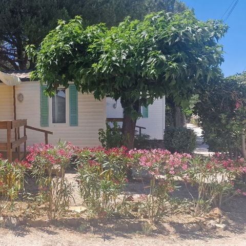 BUNGALOW 6 personnes - Mobile-home Cayanne Standard Clim 31m² - 2 chambres, terrasse semi-couverte - clim -