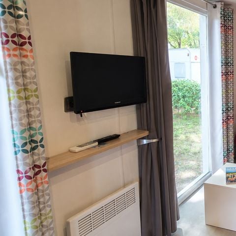 MOBILHOME 6 personnes - Mobile-home Cayanne Confort 31m² - 2 chambres - terrasse semi-couverte - clim -