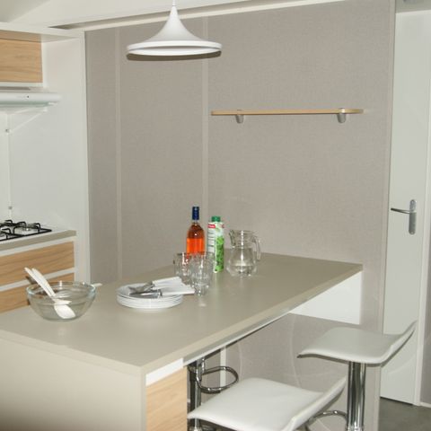 Mobile home 6 persons - Cayanne Confort 31m² - 2 bedrooms - Semi-covered terrace - Air-condition