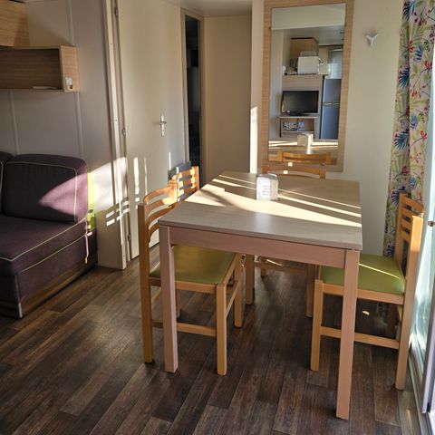 Casa mobile 6 persone - Cigalou Premium 34m² - 3 camere - Da letto - Terrazza semi-coperta - Aria condizionata