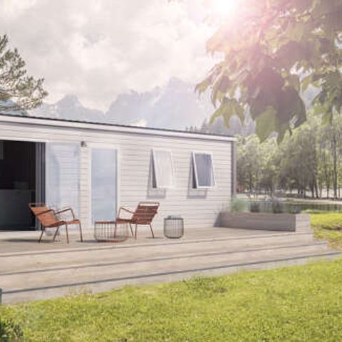 BUNGALOW 6 personnes - Mobile-home Riviera Premium 34m² - 3 chambres - terrasse semi-couverte - clim -