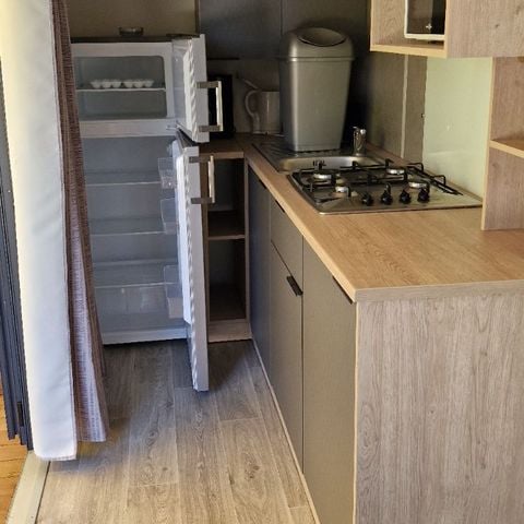 Mobilhome 6 personas - Mobil-home Riviera Premium 34m² - 3 habitaciones - terraza semi-cubierta - climatizado