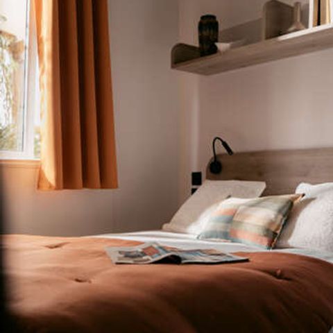 MOBILE HOME 6 people - Mobile-home Riviera Premium 34m² - 3 bedrooms - semi-covered terrace - air-conditioned