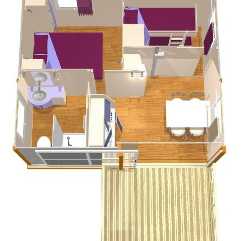 MOBILE HOME 4 people - NEMO