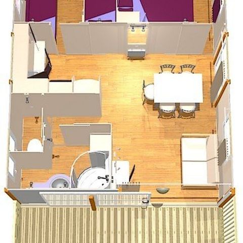 BUNGALOW 5 personnes - VEGA +