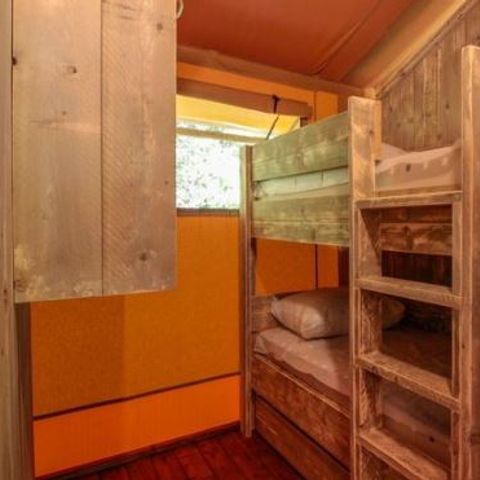 TIENDA DE LONA Y MADERA 8 personas - BRIVE