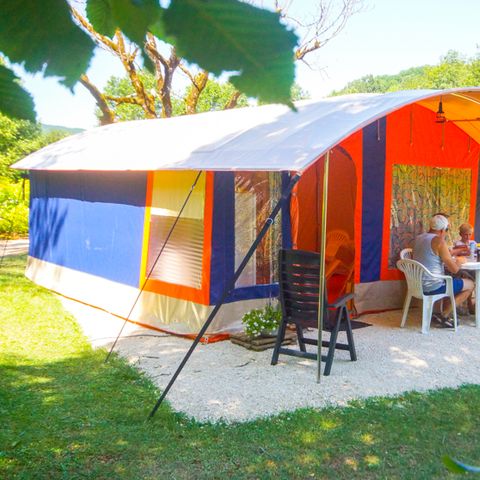 Bungalowtent 6 personen - ROCAMADOUR zonder sanitair