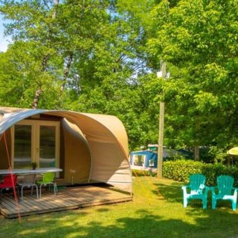 Bungalowzelt 4 personen - LE PETIT CHATEAU (ohne Sanitäranlagen)