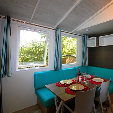 Stacaravan 8 personen - Loggia