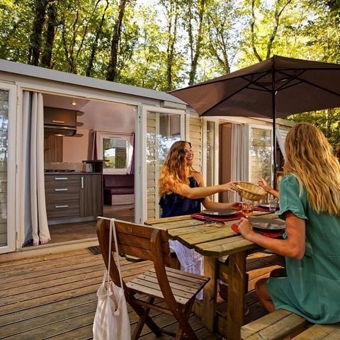 Stacaravan 8 personen - Premium - 3 slaapkamers