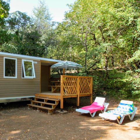 Mobile home 8 persons - Loggia - 3 bedrooms