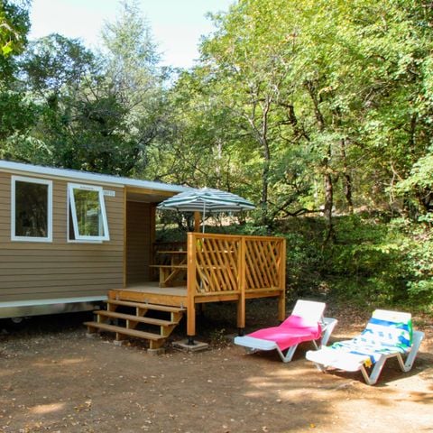 Stacaravan 8 personen - Loggia - 3 slaapkamers