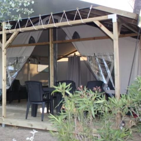 Safaritent 6 personen - Lodgetent, type LG+