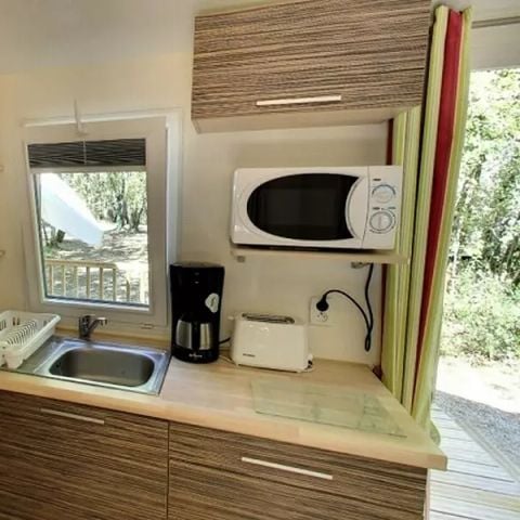 Stacaravan 6 personen - Salon 3 Kamers 5/6 Personen