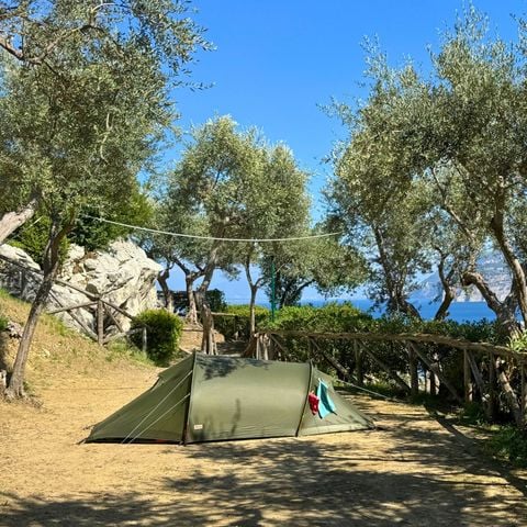 Kampeerplaats - Kleine tent