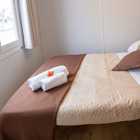 Mobile home 4 persons - 3 bedrooms / 1 bathroom - covered terrace