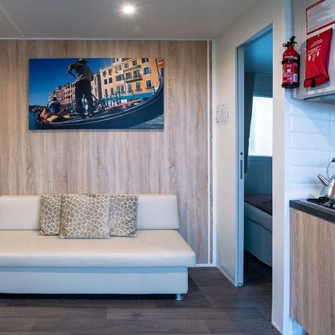 Mobile home 4 persons - 3 bedrooms / 2 bathrooms - covered terrace