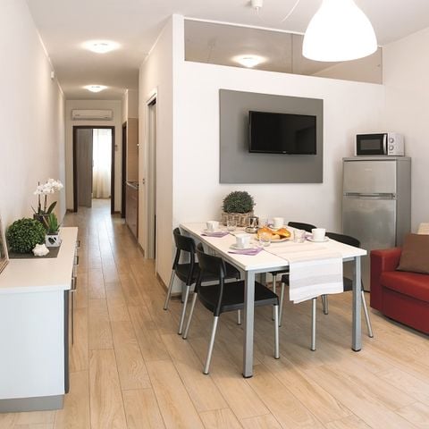 Apartamento 4 personas - 2 dormitorios + terraza cubierta