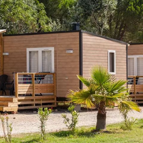 Mobilheim 6 personen - Mobilheim | Premium | 3 Schlafz. | 6 Pers. | Terrasse Lounge | 1 Bad | Klima.