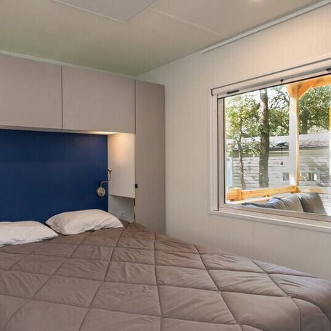 Mobilheim 6 Personen - Mobilheim | Premium | 3 Schlafz. | 6 Pers. | Terrasse Lounge | Klimaanlage | TV