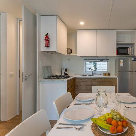 MOBILHOME 6 personnes - Mobil-home | Premium | 3 Ch. | 6 Pers. | Terrasse Lounge | Clim. | TV