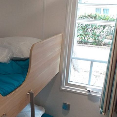 MOBILHOME 6 personas - Estándar 31m² 3 habitaciones incluyendo terraza semicubierta de 7m² + TV