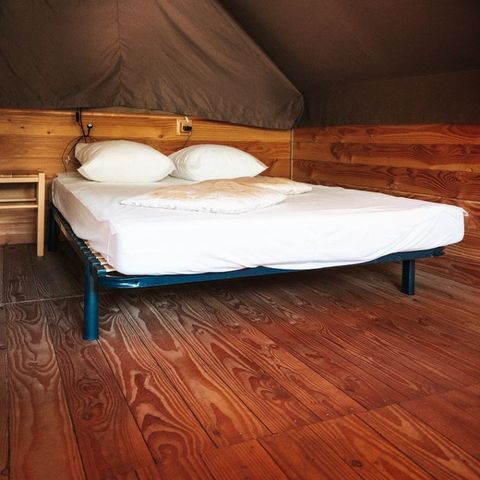 Bungalowtent 4 personen - Amazonehut (zonder sanitair)