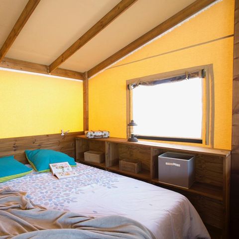 Canvas and wooden tent 6 persons - Ecolodge Premium Cotton