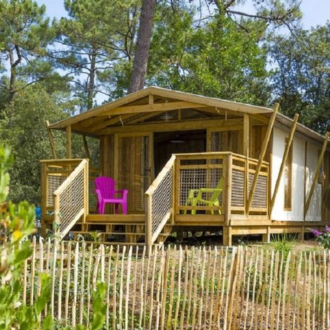 Accommodatie 5 personen - Ecolodge Premium Sweet