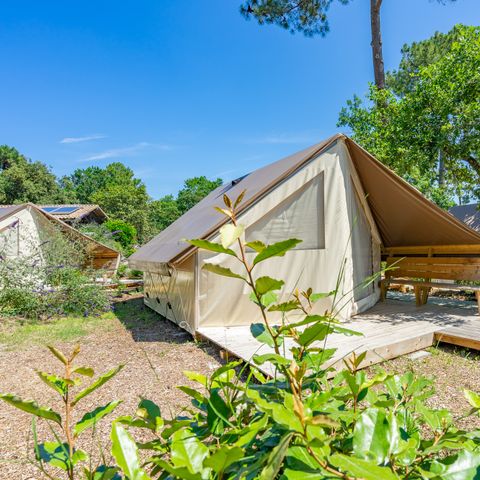 Canvas and wooden tent 5 persons - SWEET JUNIOR EDEN