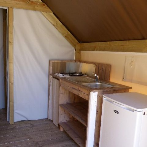 Canvas and wooden tent 5 persons - SWEET JUNIOR EDEN