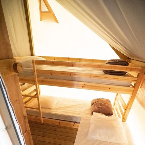 Canvas and wooden tent 5 persons - SWEET JUNIOR EDEN