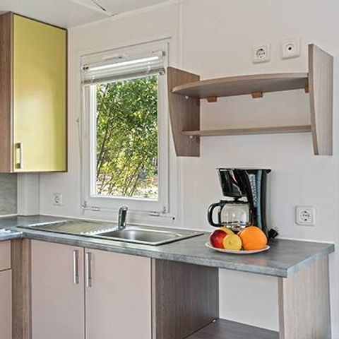 Mobile home 6 persons - Mobile-home | Comfort | 3 Bedrooms | 6 Pers. | Single terrace
