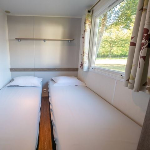 Mobilheim 6 personen - Mobilheim | Comfort | 3 Zi. | 6 Pers. | Erhöhte Terrasse | Clim.