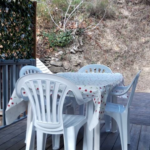 BUNGALOW 4 personnes - GENTIANE - 1 chambre sans jacuzzi -