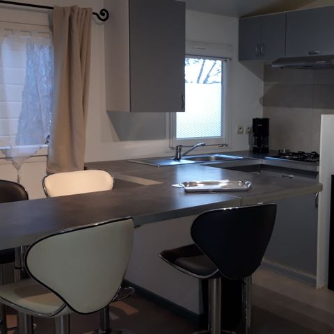 Mobile home 4 persons - GENTIANE - Sleeps 4 - 1 bedroom - (October to April: no hot tub)